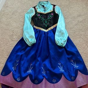Anna costume from Disney movie frozen